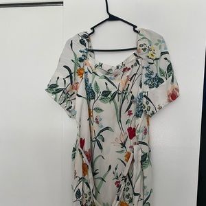 Off the shoulder Loft floral dress
